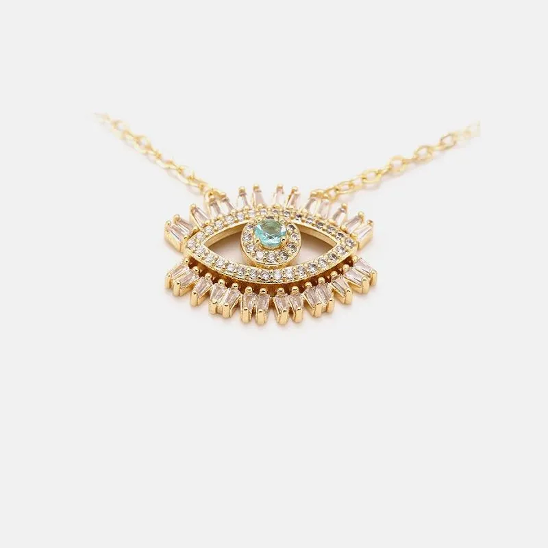 ガラスの邪眼ペンダント