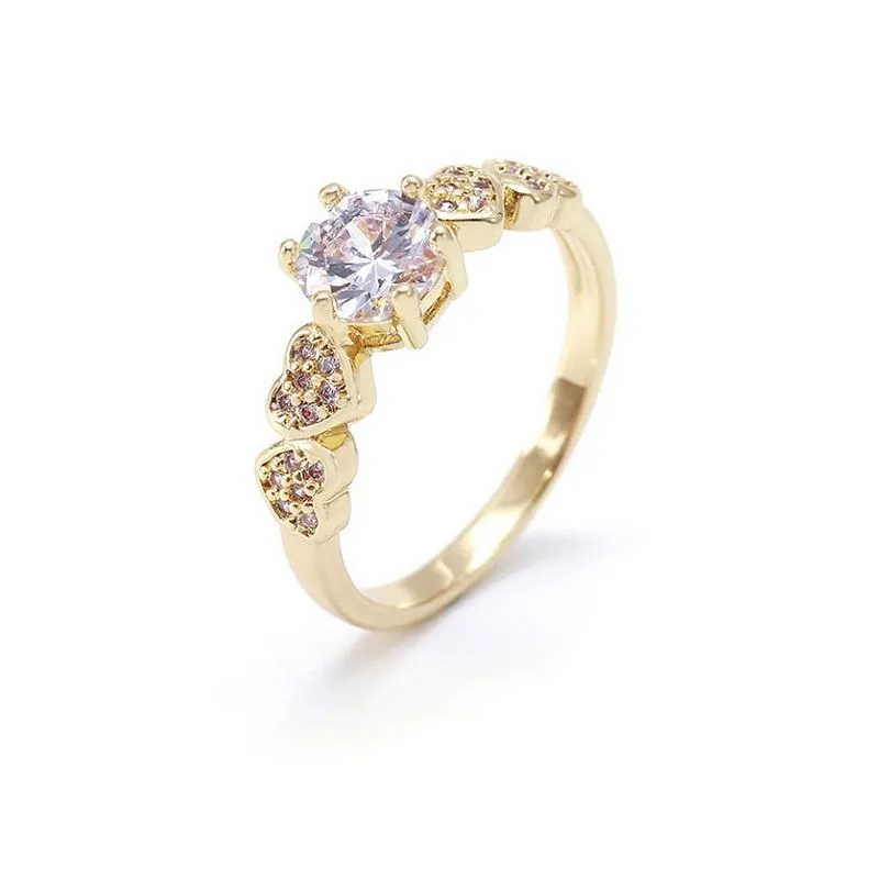 ロマンチックな結婚指輪デザイン シルバー